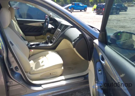 2015 Infiniti Q50 Premium from USA, damaged, VIN JN1BV7AP6FM339445